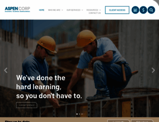 aspencorp.com.au screenshot
