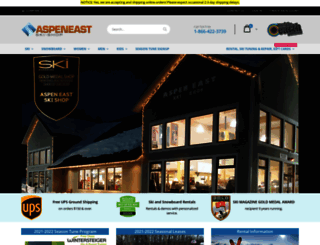 aspeneast.com screenshot