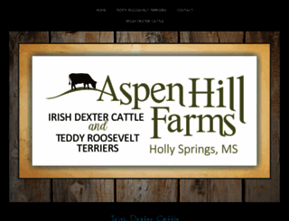 aspenhillfarms.com screenshot