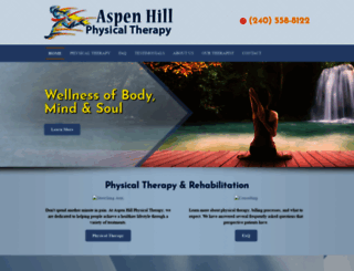 aspenhillpt.com screenshot