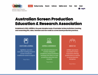 aspera.org.au screenshot