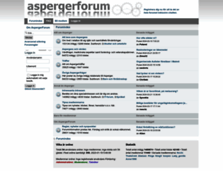 aspergerforum.se screenshot