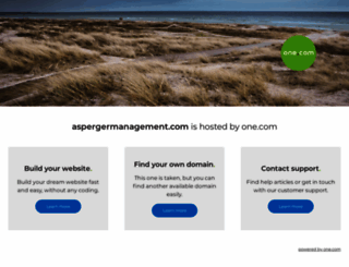 aspergermanagement.com screenshot