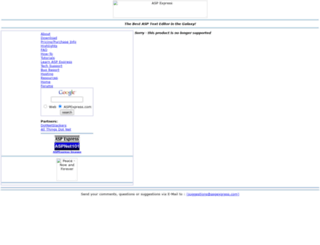 aspexpress.com screenshot