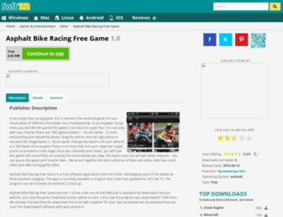 asphalt-bike-racing-free-game.soft112.com screenshot