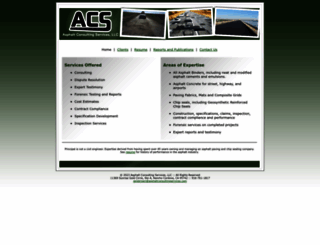 asphaltconsultingservices.com screenshot
