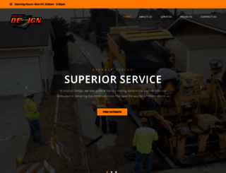 asphaltdesigninc.com screenshot
