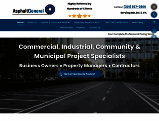 asphaltgeneral.com screenshot