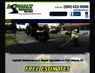 asphaltmaintenanceservice.net screenshot