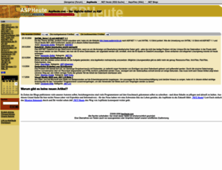 aspheute.com screenshot