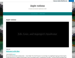 aspierations.home.blog screenshot