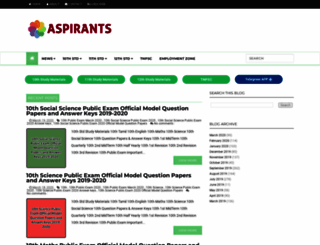aspirants.co.in screenshot