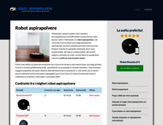 aspirapolvererobot.eu screenshot
