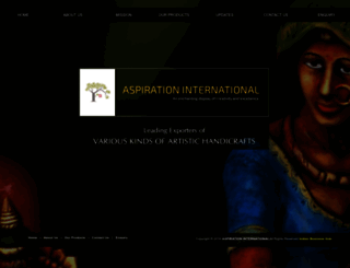 aspirationinternational.com screenshot