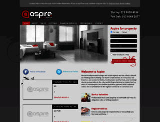 aspire4property.com screenshot