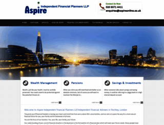 aspireonline.co.uk screenshot