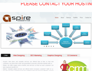 aspirewebservice.com screenshot