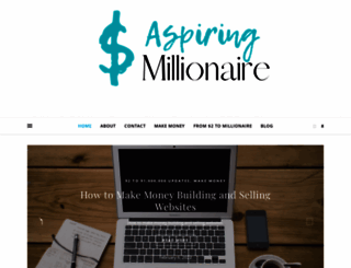 aspiringmillionaire.com screenshot