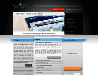 aspiringwebdesign.com screenshot