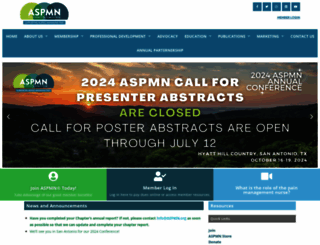 aspmn.org screenshot