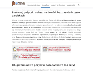 aspozyczki.pl screenshot