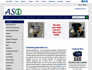 aspromoproducts.com screenshot