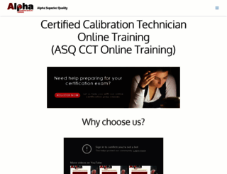 asqcct.com screenshot