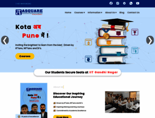 asquareclasses.com screenshot