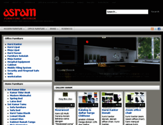 asramfurni.com screenshot