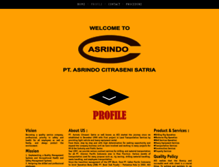 asrindo.co.id screenshot