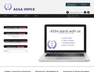 assaimpex.com screenshot