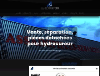 assainipieces-services.fr screenshot