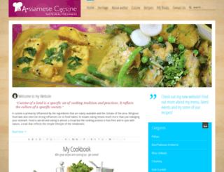 assamesecuisine.com screenshot