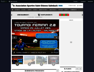 asse-salmbach.footeo.com screenshot