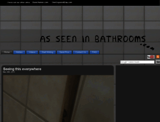 asseeninbathrooms.com screenshot