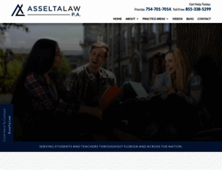 asseltalaw.com screenshot