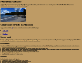 assemblee-martinique.com screenshot