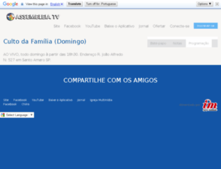 assembleiatv.com.br screenshot