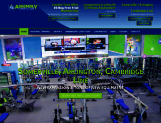 assemblysportsclub.com screenshot
