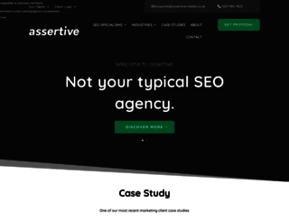 assertive-media.co.uk screenshot