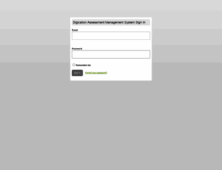 assessment.digication.com screenshot