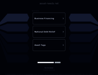 asset-needs.net screenshot