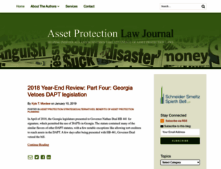 assetprotectionlawjournal.com screenshot