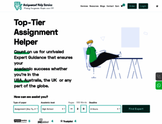 assignmenthelpservice.com screenshot