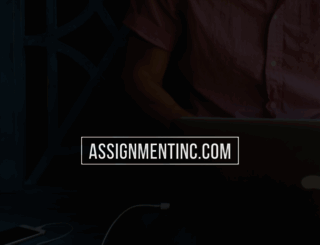 assignmentinc.com screenshot