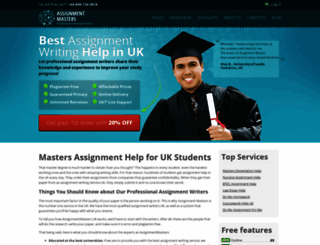 assignmentmasters.co.uk screenshot