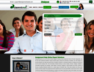 assignmentsweb.com screenshot