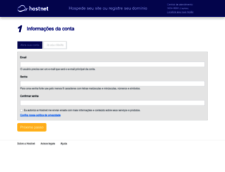 assine.hostnet.com.br screenshot