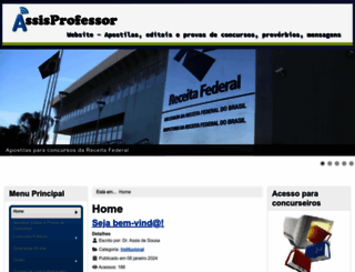 assisprofessor.com.br screenshot