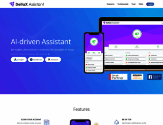 assistant.deltax.com screenshot